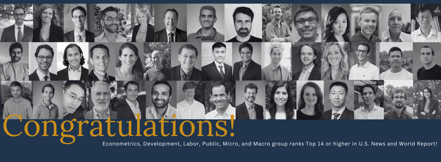 UC San Diego Economics Department Ranking